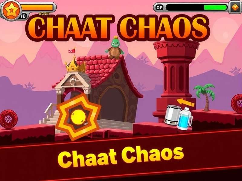 Chaat Chaos Gameplay Screenshot